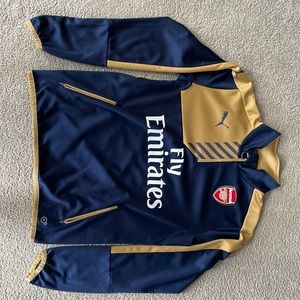 Size Large 2015 Puma Arsenal Training 1/4 zip Top